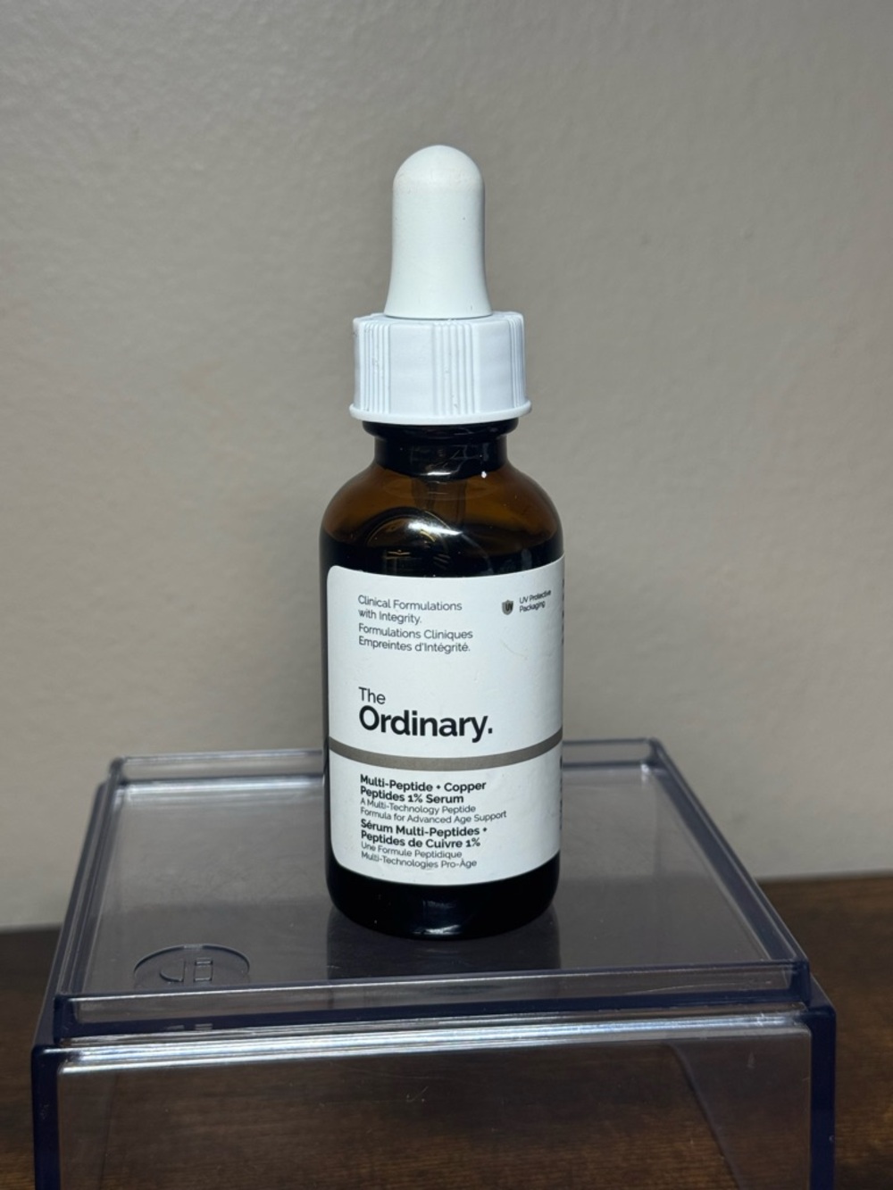 The Ordinary Multi-Peptide + Copper Peptides 1% Serum for aging support